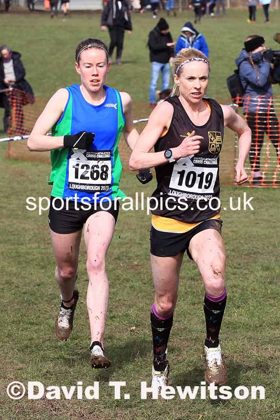 Senior Womens 2023 UK CAU Inter Counties Cross Country Champs, Prestwold Hall, Loughborough. Photo: David T. Hewitson/Sports for All Pics